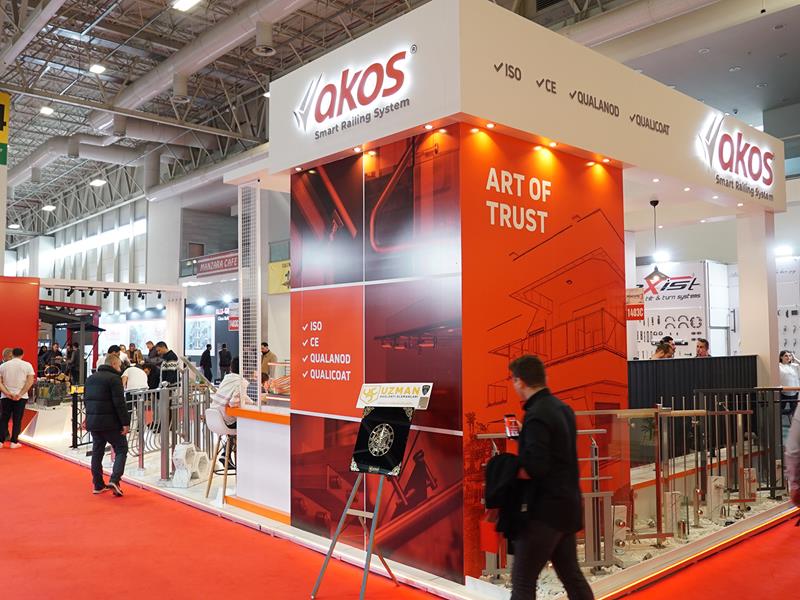 Great Interest in Akos at Eurasia Window Fair!