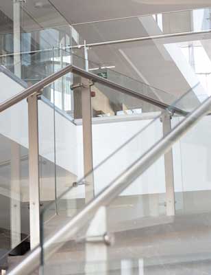 chrome railing