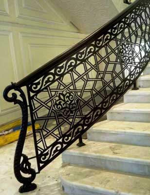 laser cut railing