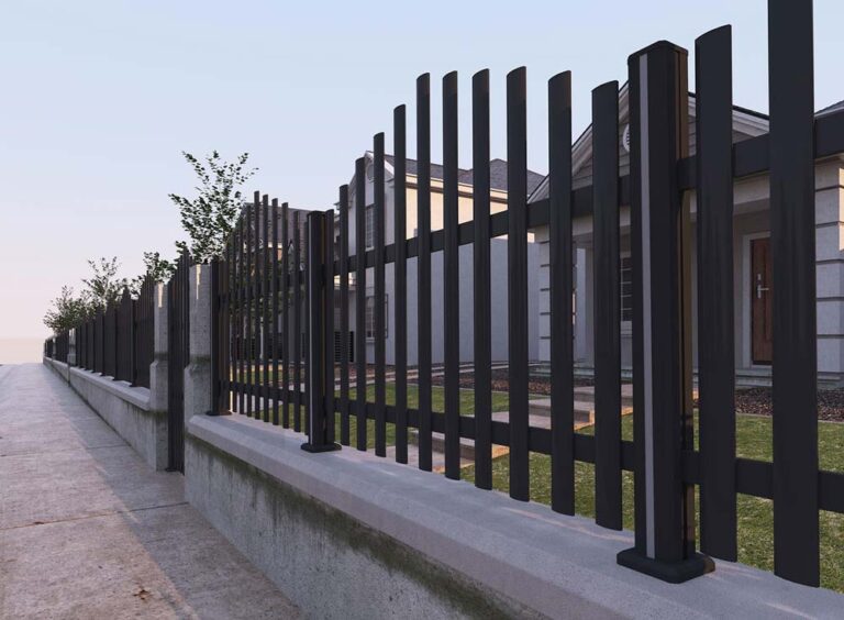 Fabricant clôture jardin sur mesure France